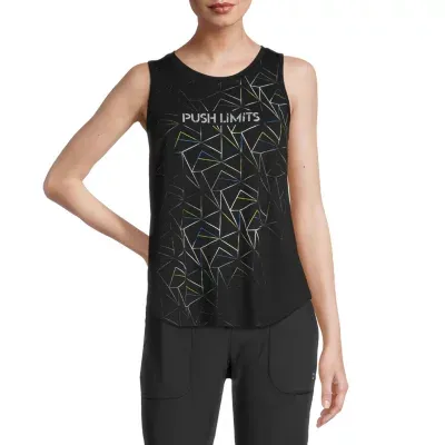 Xersion Womens Crew Neck Sleeveless Tank Top