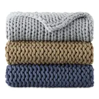 Linden Street Chunky Knit Throw