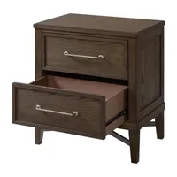 The Zion Bedroom Collection 2-Drawer Nightstand