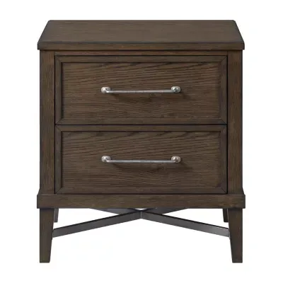 The Zion Bedroom Collection 2-Drawer Nightstand