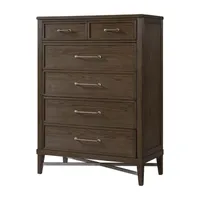 The Zion Bedroom Collection Upright 6-Drawer Chest