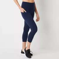 Xersion EverUltra Womens High Rise Quick Dry Cropped Legging