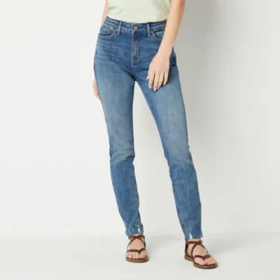 a.n.a Womens High Rise Curvy Fit Skinny Jean