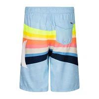 Hurley Big Boys At The Knee Logo Swim Trunks