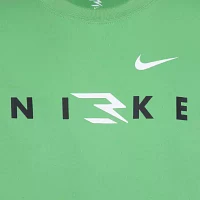 Nike 3BRAND by Russell Wilson Big Boys Dri-Fit Crew Neck Short Sleeve Graphic T-Shirt