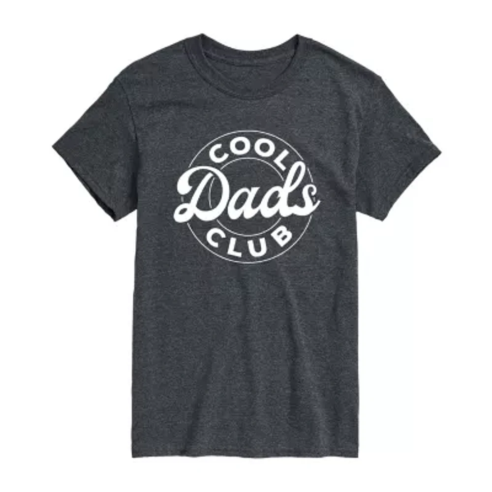 Mens Short Sleeve Cool Dads Club Graphic T-Shirt