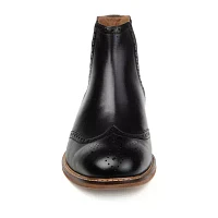 Thomas And Vine Mens Jc Watson Stacked Heel Chelsea Boots