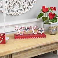 Northlight 12" Xoxo Valentine's Day 1-Opening Tabletop Frame