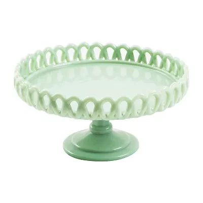 Martha Stewart Highbrook Highloop Glass Cake Stand