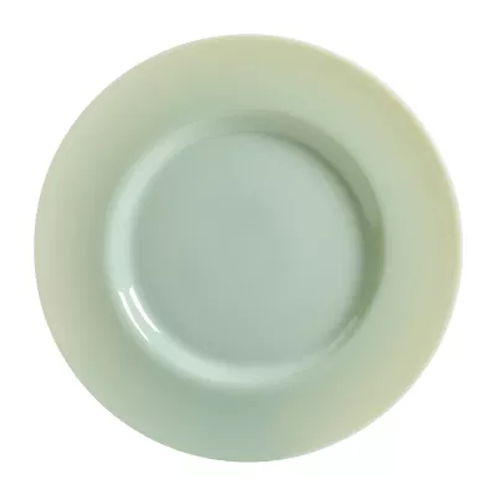 Martha Stewart Highbrook 13-inch Jadeite Glass Plate