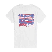 Mens Short Sleeve Ford Mustang Graphic T-Shirt