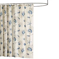 Madison Park Nantucket Seashell Shower Curtain