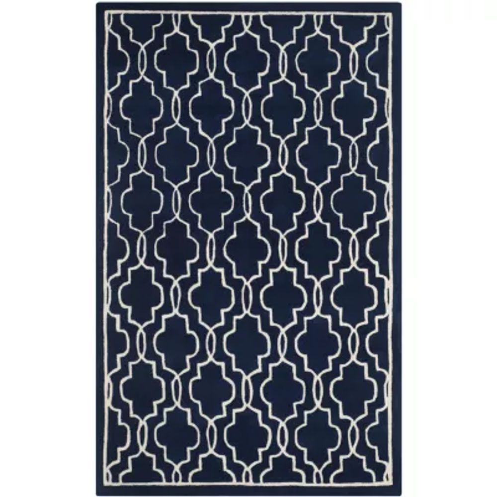 Safavieh Emmit Geometric Hand Tufted Wool Rug