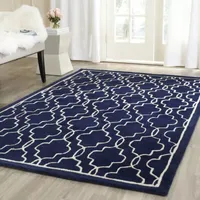 Safavieh Emmit Geometric Hand Tufted Wool Rug