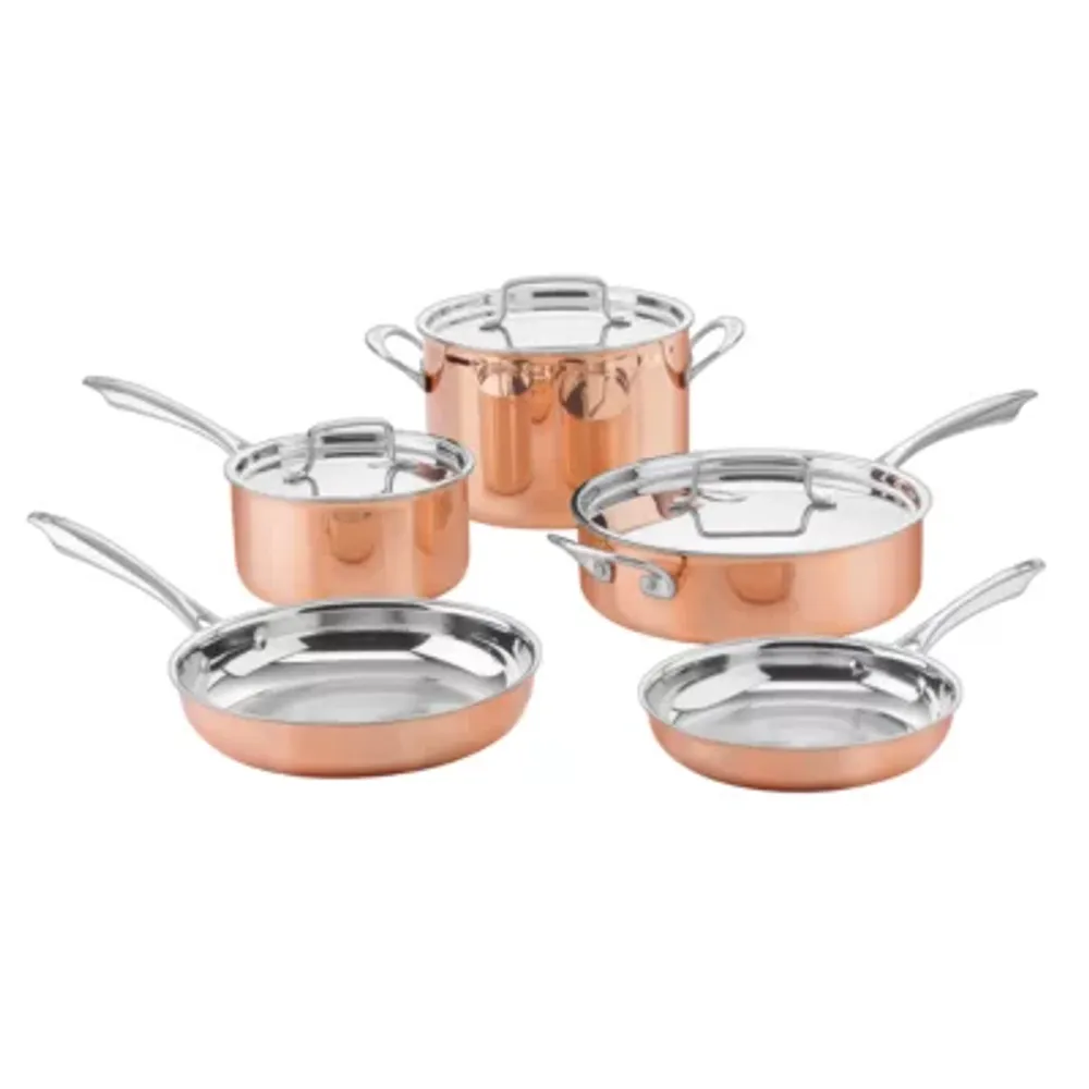 Starfrit 10-Piece Copper Cookware Set 