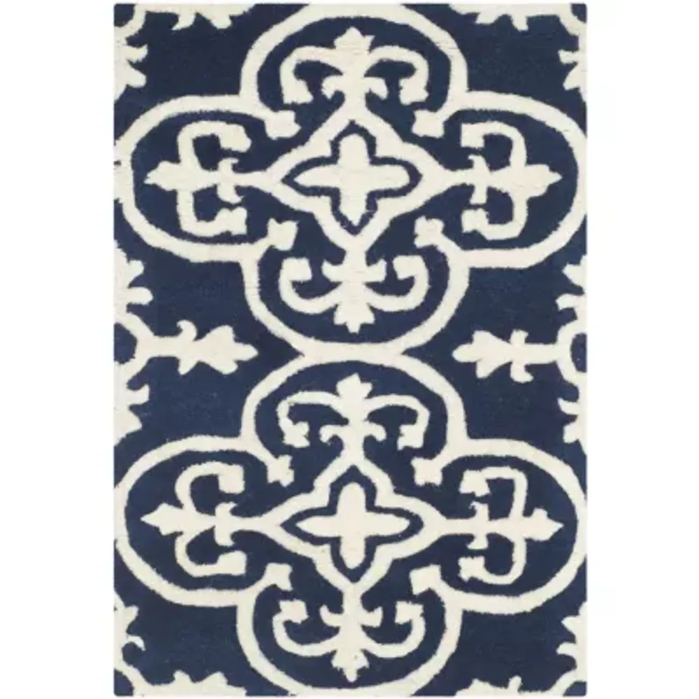 Safavieh Ewart Geometric Hand Tufted Wool Rug