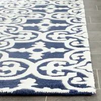 Safavieh Ewart Geometric Hand Tufted Wool Rug