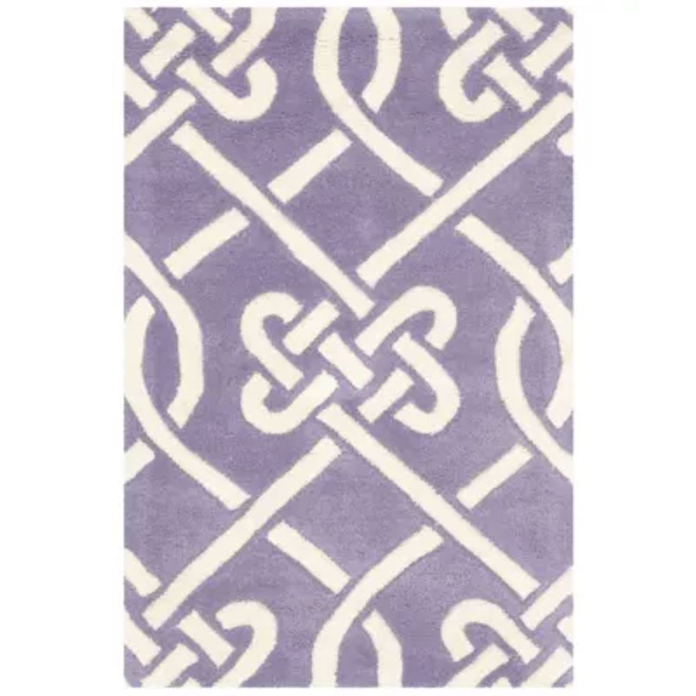 Safavieh Denzel Geometric Hand Tufted Wool Rug