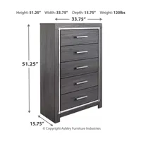 Signature Design by Ashley® Loren 5-Drawer Chest