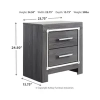 Signature Design by Ashley® Loren 2-Drawer Nightstand