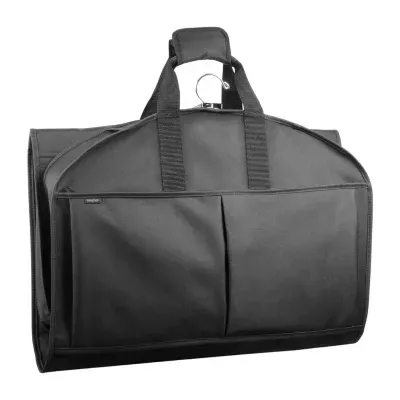 Wallybags 48" Deluxe Tri-Fold Travel Garment Bag With Three Pockets