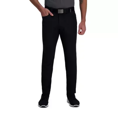 Haggar The Active Series 5-Pocket Mens Slim Fit Flat Front Pant