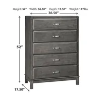 Signature Design by Ashley® Caitir Bedroom Collection 5-Drawer Chest