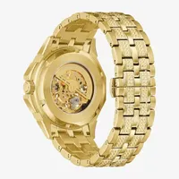 Bulova Octava Unisex Adult Automatic Gold Tone Stainless Steel Bracelet Watch 98a292