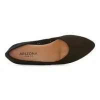 Arizona Womens Julian Pointed Toe Ballet Flats