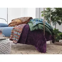 Distant Lands Verona Velvet Reversible Quilt