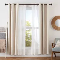 Deco Window Hexagon Double Curtain Rod