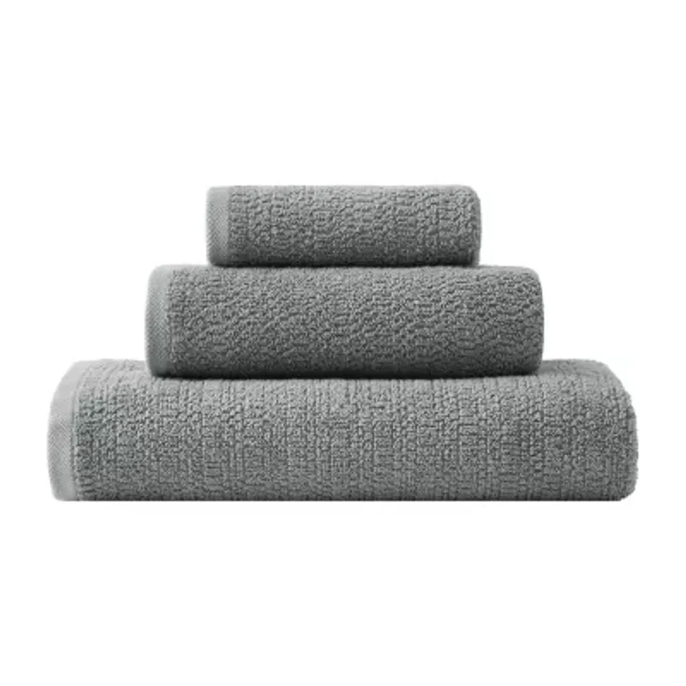 Frye and Co. Textured Bath Towels