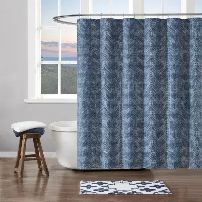 Frye and Co. Chevron Shower Curtain
