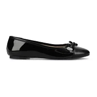 Journee Collection Womens Kaiah Cap Closed Toe Ballet Flats