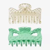 Arizona Green 2-pc. Hair Clip