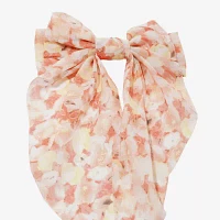 Arizona Orange Textured Hair Bow