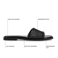 Journee Collection Womens Breckley Flat Sandals