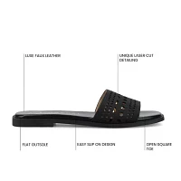 Journee Collection Womens Brodie Flat Sandals