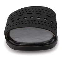 Journee Collection Womens Brodie Flat Sandals