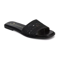 Journee Collection Womens Brodie Flat Sandals