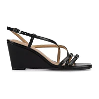 Journee Collection Womens Clinne Wedge Sandals