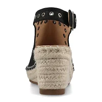 Journee Collection Womens Crisie Wedge Sandals