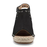 Journee Collection Womens Crisie Wedge Sandals