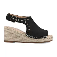 Journee Collection Womens Crisie Wedge Sandals