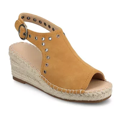 Journee Collection Womens Crisie Wedge Sandals