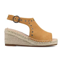 Journee Collection Womens Crisie Wedge Sandals