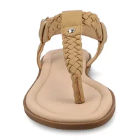Journee Collection Womens Genevive Flat Sandals