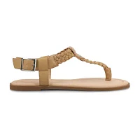 Journee Collection Womens Genevive Flat Sandals