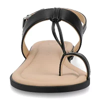 Journee Collection Womens Gerra Flat Sandals