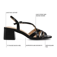 Journee Collection Womens Shyla Heeled Sandals
